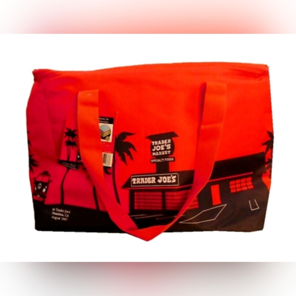Trader Joe's Bags Trader Joes Large Insulated Bag Poshmark
